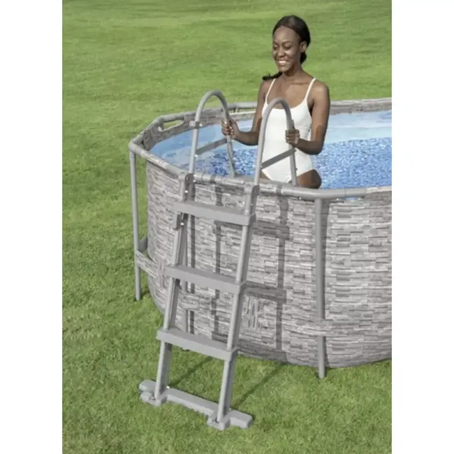 Bestway Zwembadladder 107 cm - Essentieel voor Veilige Zwembadtoegang