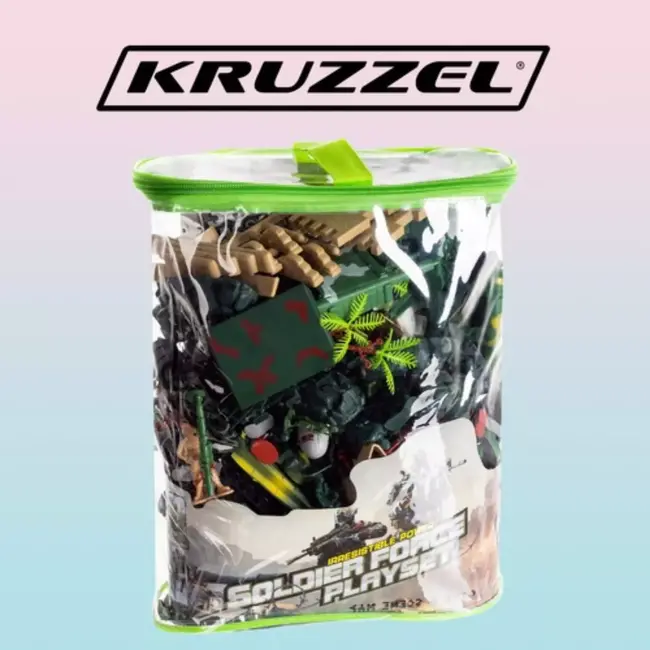 Kruzzel Militaire Basis van 300 Elementen