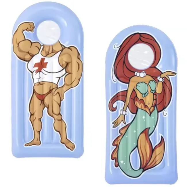 Bestway Face Flip Opblaasbaar Matras 188x89 cm - Ultieme Ontspanning op het Water