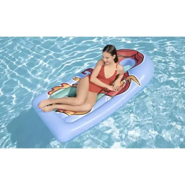 Bestway Face Flip Opblaasbaar Matras 188x89 cm - Ultieme Ontspanning op het Water