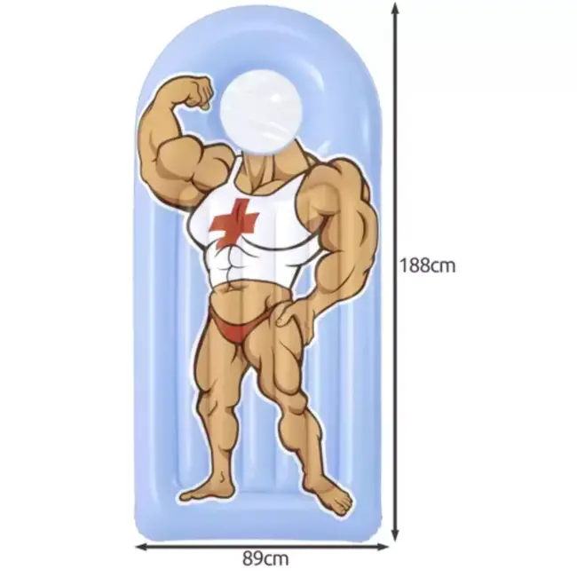 Bestway Face Flip Opblaasbaar Matras 188x89 cm - Ultieme Ontspanning op het Water