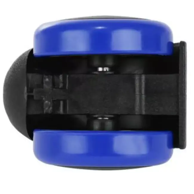 Ruhhy Blauwe Kantoorstoelwielen - 5 Stuks - Bescherm Je Vloer en Verhoog Mobiliteit