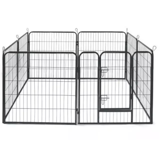 Malatec Multifunctionele Hondenren - 6 Panelen van 80x80cm voor Veiligheid en Comfort