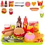 Ruhhy Fastfood Speelgoedset - 26.5 x 19.5 cm - Kunststof