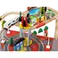 Kruzzel Houten Treinspoor Set - 88-Delig met Elektrische Trein: Educatief en Creatief Speelgoed