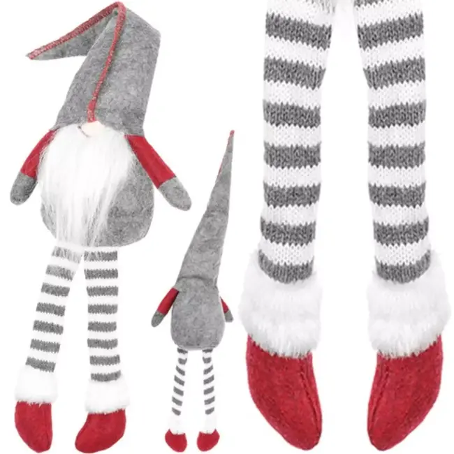 Ruhhy Kabouter - Zittend - Kunststof - Grijs