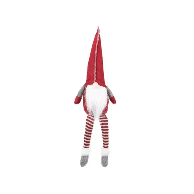 Ruhhy Kabouter - Zitttend - Kunststof - Rood