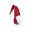 Ruhhy Kabouter - Staat - Kunststof - Rood