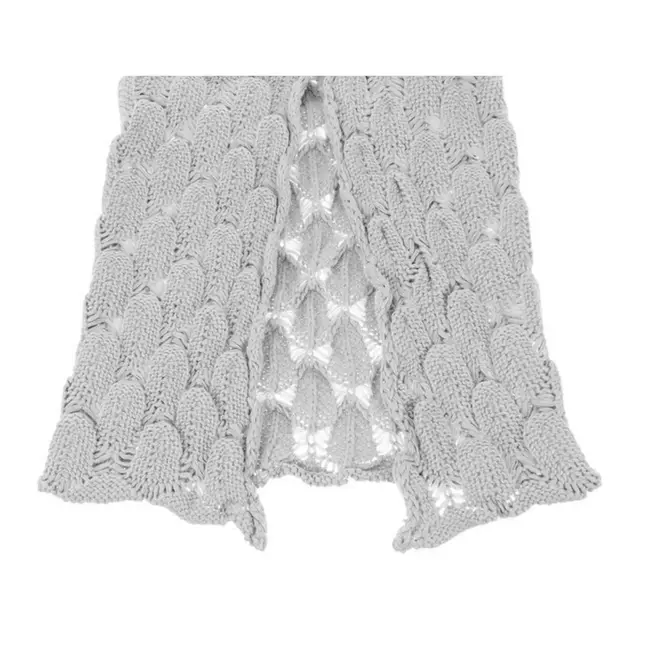 Ruhhy De Staart van de Zeemeermin - XXL - Acrylvezel - Grijs