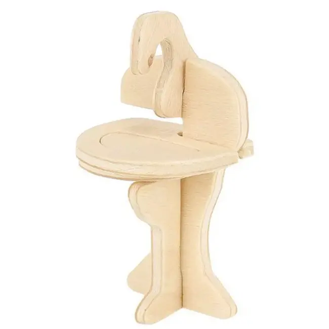 Kruzzel 34-delige Houten Meubelset voor Poppenhuizen - Creatief Speelplezier - 175 onderdelen