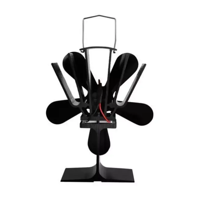 Kaminer 5-Bladige Haardventilator: Efficiënte Warmteverspreiding Zonder Elektriciteit