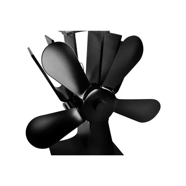 Kaminer 5-Bladige Haardventilator: Efficiënte Warmteverspreiding Zonder Elektriciteit