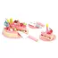 Ruhhy Houten Verjaardagstaart Set - Creatief en Educatief Speelgoed