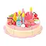 Ruhhy Houten Verjaardagstaart Set - Creatief en Educatief Speelgoed