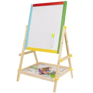 Kruzzel Houten Tekenbord - Stimuleer Creativiteit bij Kinderen
