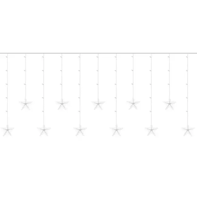 Ruhhy  Multicolor LED Gordijnverlichting 108 LEDs - Veilig en Sfeervol