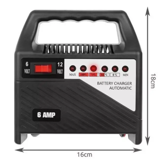 Xtrobb 12V 6A Acculader: Perfect voor Auto & Motor