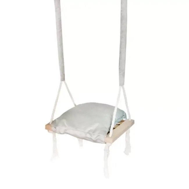 Kruzzel Kinder Schommel - Veiligheid en Stijl voor de Kleintjes - Grijs Design