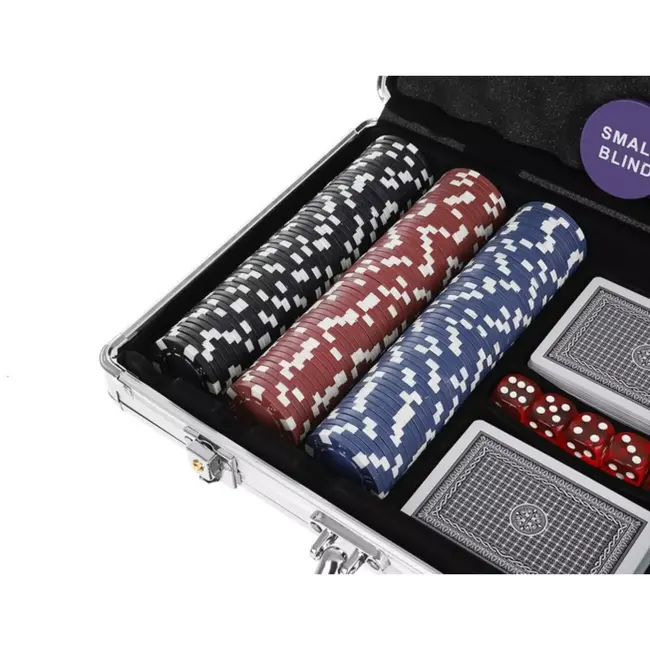 Ruhhy Poker Set - 300 Chips in Aluminium Koffer