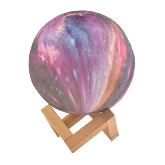 Ruhhy  Maanlamp 15cm - 16 Kleuren met Afstandsbediening voor Sfeervolle Verlichting