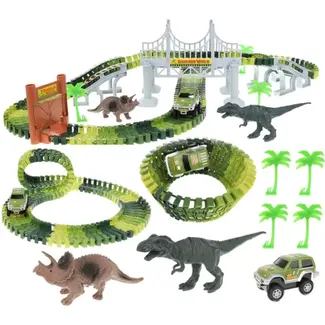 Kruzzel Dino Park Racebaan: Prehistorisch Speelplezier voor Thuis