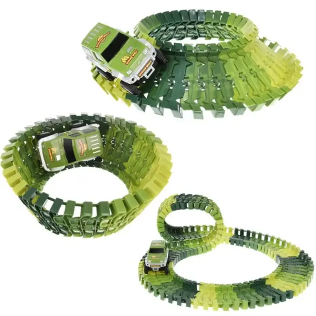 Kruzzel Dino Park Racebaan: Prehistorisch Speelplezier voor Thuis