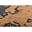 Malatec Luxe Wereldkaart Kraskaart - Goud/Zwart 82x59 cm - Reislog en Wanddecor