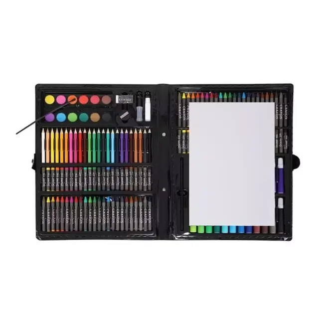 Maaleo Schilderset in Koffer - Junior - 168 stuks - Zwart