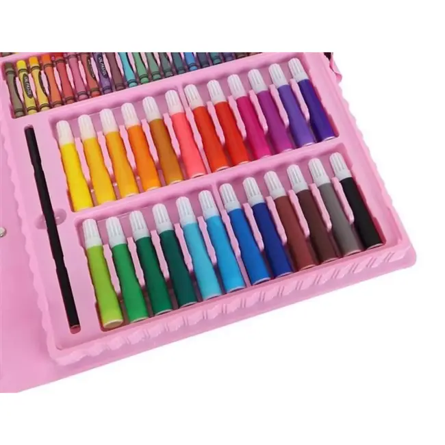 Maaleo Schilderset in Koffer - Junior - 168 stuks - Roze