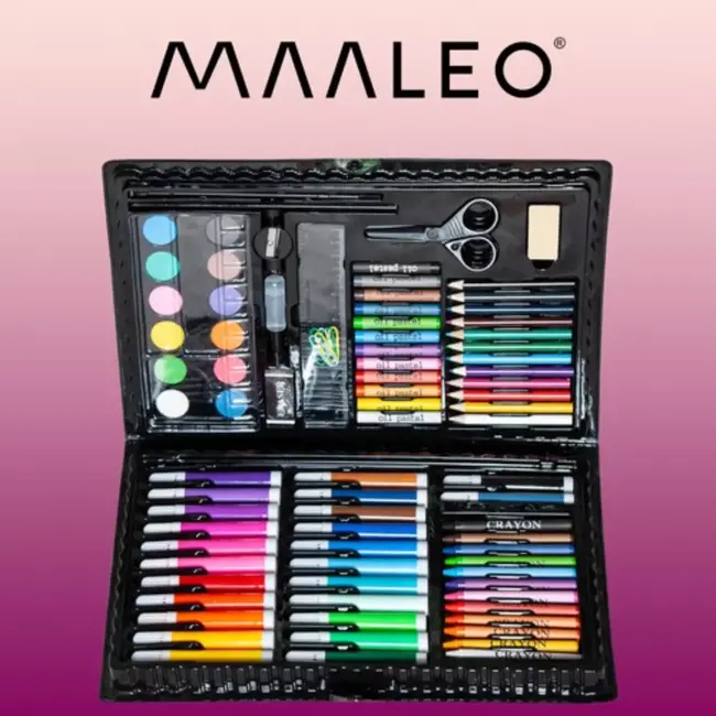 Maaleo Schilderset in Koffer - Junior - 86 stuks