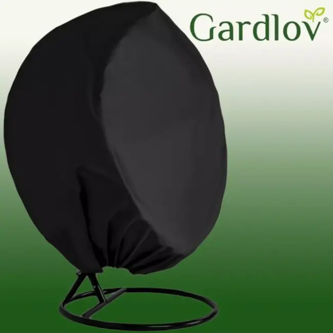 Gardlov Dubbele Hoes voor Tuinmand - 450 x 155 cm - Zwart