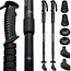 Trizand Zwarte Trekkingstokken - Incl. Accessoires - set van 2 stuks