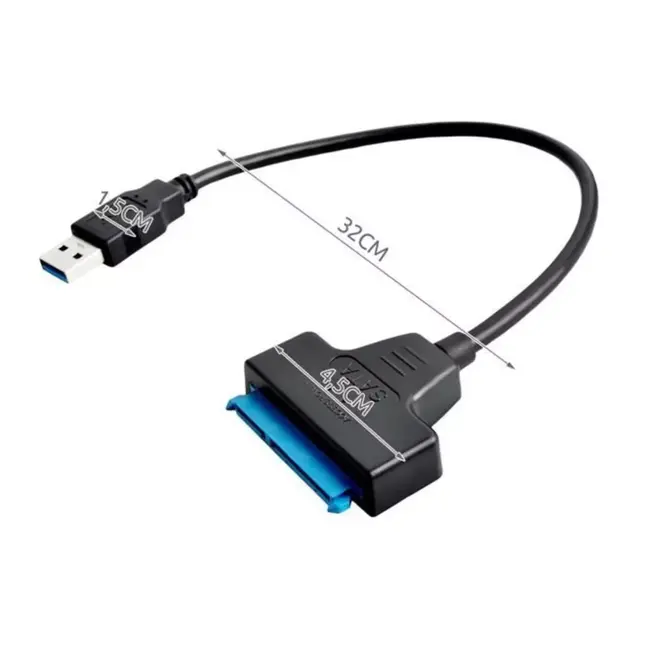 Izoxis USB naar SATA 3.0 Adapter - Snelle Dataoverdracht & Plug & Play