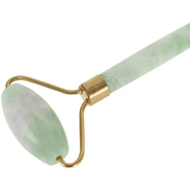 Ruhhy Jadeïet Gezichtsmasseerder - 14 x5 cm - Hygiënisch & Duurzaam