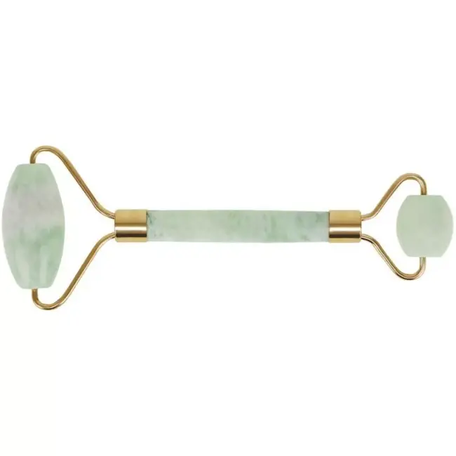 Ruhhy Jadeïet Gezichtsmasseerder - 14 x5 cm - Hygiënisch & Duurzaam