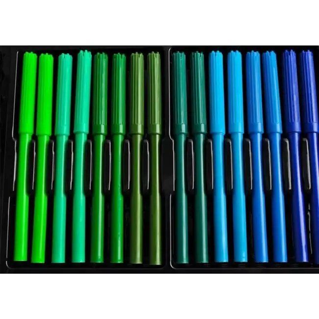 Maaleo Schilderset in Koffer 288 Stuks: Een Kunstenaarsdroom!