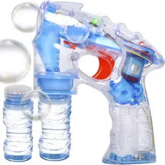 Kruzzel Zeepbellenpistool met LED - Geluidloos en Kleurrijk - Ideaal voor Feestjes