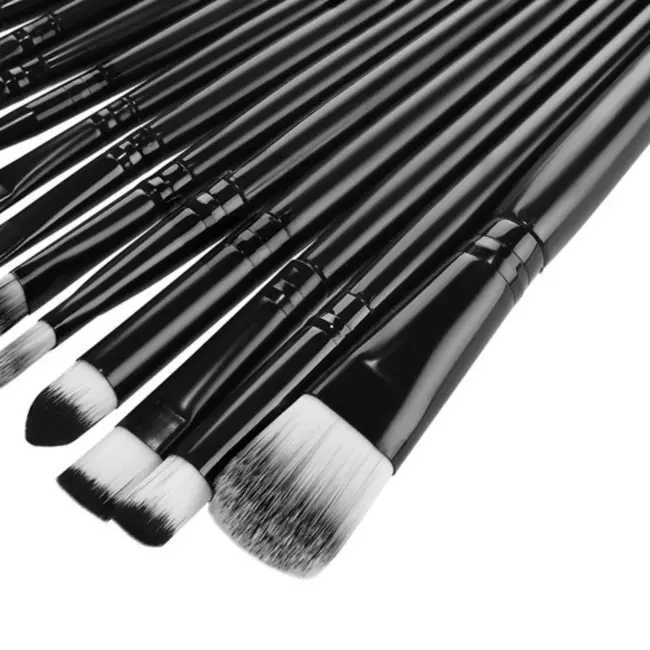 Soulima Make-up Borstels 20 Stuks: Voor Elke Look de Juiste Tool!