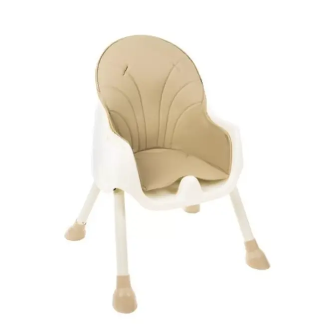 Kruzzel 3-in-1 Babyvoedingsstoel: Veilig & Stijlvol - Beige