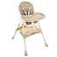 Kruzzel 3-in-1 Babyvoedingsstoel: Veilig & Stijlvol - Beige