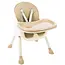 Kruzzel 3-in-1 Babyvoedingsstoel: Veilig & Stijlvol - Beige