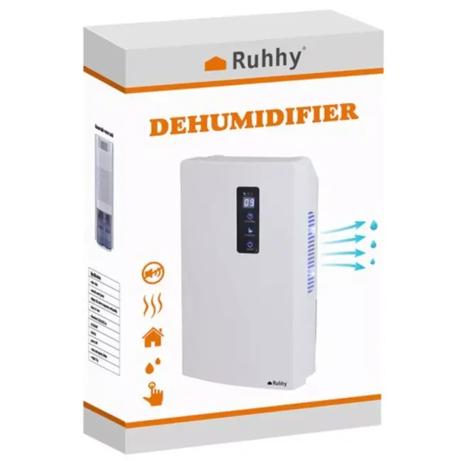 Ruhhy Luchtontvochtiger met Luchtreiniger: 2-in-1 Oplossing voor een Gezond Klimaat in Huis