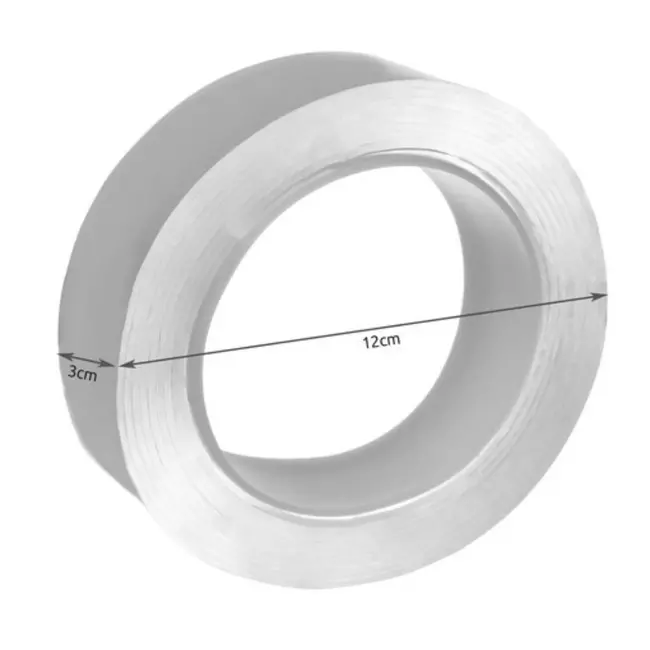 Malatec Dubbelzijdige Plakband: Sterk en Veelzijdig - 3 meter