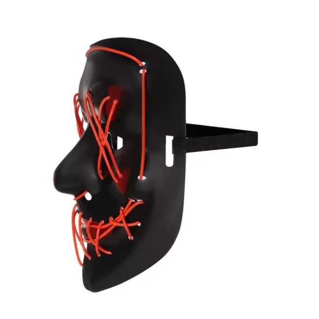 Malatec Masker met Drie Lichtmodus - Perfect voor Feestjes en Festivals