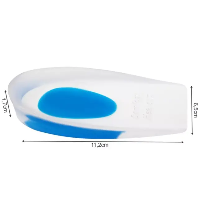 Malatec Siliconen Hielkussentjes: Comfort voor Elke Stap - 2 stuks