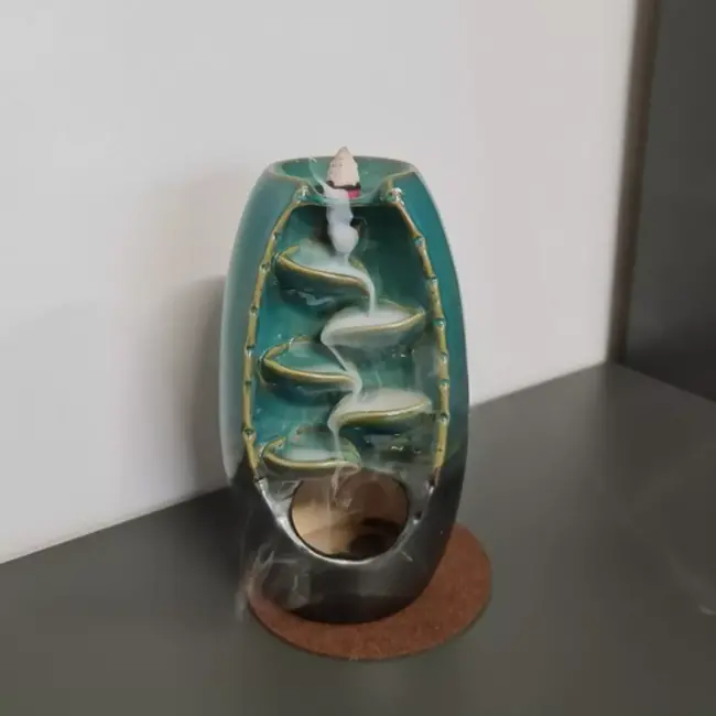 Ruhhy Aromatische Geurbrander met Waterval Effect - Een Unieke Sfeermaker