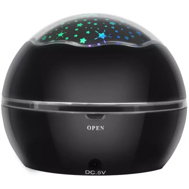 Malatec Projector Nachtlamp Zwart - Sterrenhemel en Onderwaterwereld