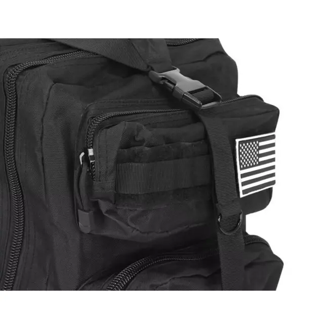 Trizand XL Militaire Rugzak 38L - Waterdicht en Duurzaam - Zwart