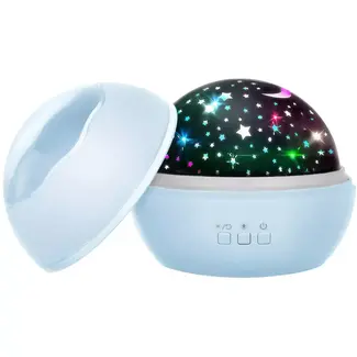 Izoxis Blauwe Projector Nachtlamp - Sterrenhemel en Onderwaterwereld