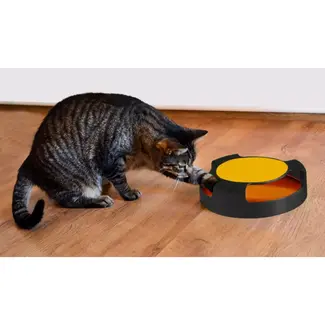 Purlov Kattenspeelcirkel met Muis - Perfect voor Elk Kattenras Purlov Kattenspeelcirkel met Muis - Perfect voor Elk Kattenras